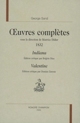 Oeuvres complètes. 1832 - George Sand