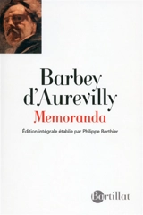 Memoranda - Jules Barbey d'Aurevilly
