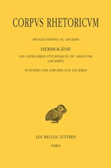Corpus rhetoricum. Vol. 4 - Hermogène de Tarse