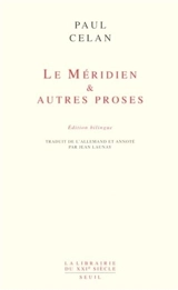 Le méridien & autres proses - Paul Celan