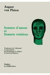 Sonnets d'amour et sonnets vénitiens - August von Platen