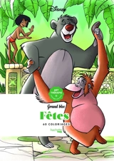 Fêtes : 60 coloriages anti-stress - Walt Disney company