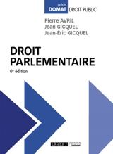 Droit parlementaire - Pierre Avril
