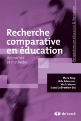 Recherche comparative en éducation : approches et méthodes