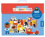Ma pochette de gommettes : 100 pompiers et policiers - Stéphanie Bardy