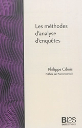 Les méthodes d'analyse d'enquêtes - Philippe Cibois