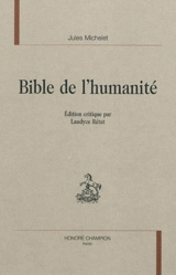 Bible de l'humanité - Jules Michelet