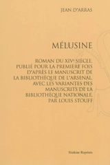 Mélusine : roman du XIVe siècle - Jean d'Arras