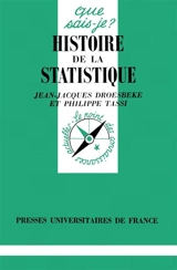 Histoire de la statistique - Jean-Jacques Droesbeke
