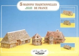5 maisons traditionnelles de France : Bretagne, Normandie - Bernard Lescher