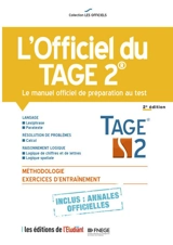 L'officiel du Tage 2 : le manuel officiel de préparation au test - Thomas Leblé