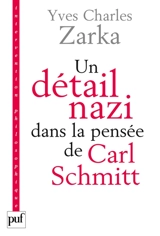 Un détail nazi dans la pensée de Carl Schmitt : la justification des lois de Nuremberg du 15 septembre 1935. La constitution de la liberté (1er octobre 1935). La législation national-socialiste et la réserve de l'ordre public dans le droit privé inte