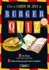 C'est le cahier de jeux de Burger Quiz - Alain Chabat