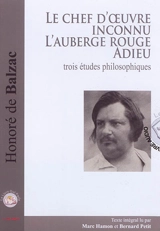 3 études philosophiques - Honoré de Balzac