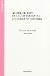 Amour céleste et amour terrestre - Malwida von Meysenbug