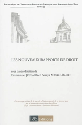 Les nouveaux rapports de droit