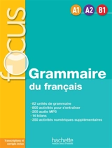 Grammaire du français, A1-B1