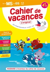 Cahier de vacances de la MS à la GS, 4-5 ans : tout le programme - Caroline Thierry