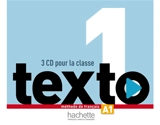 Texto, niveau 1 : coffret CD audio classe - Marie-José Lopes