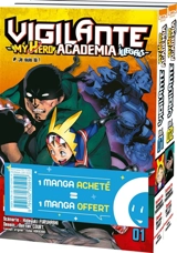 Vigilante, my hero academia illegals : pack découverte : tomes 1 et 2 - Hideyuki Furuhashi