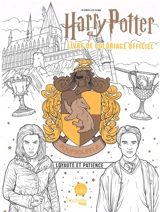 Poufsouffle : loyauté et patience : livre de coloriage officiel d'après les films Harry Potter - Wizarding world