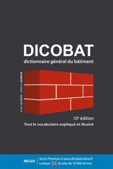 Dicobat : dictionnaire général du bâtiment - Aymeric de Vigan