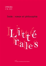 Littérales, n° 46. Sade : roman et philosophie