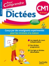 Pour comprendre, spécial dictées : CM1, 9-10 ans : nouveaux programmes - Daniel Berlion