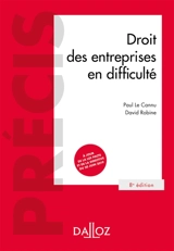 Droit des entreprises en difficulté - Paul Le Cannu