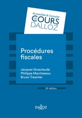Procédures fiscales - Jacques Grosclaude