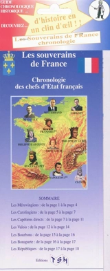 Les souverains de France : chronologie des chefs d'Etat français - Maurice Griffe