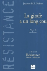 La girafe a un long cou - Jacques R. E. Poirier