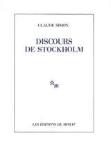 Discours de Stockholm - Claude Simon
