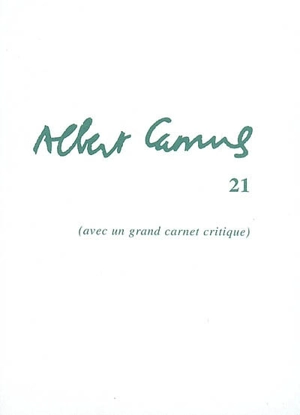 Albert Camus. Vol. 21