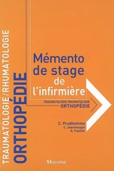 Orthopédie : traumatologie, rhumatologie - Christophe Prudhomme