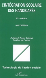 L'intégration scolaire des handicapés - Joël Zaffran
