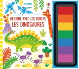 Dessine avec les doigts : les dinosaures - Fiona Watt