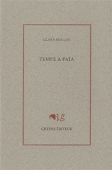 Tempe a païa - Clara Molloy