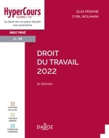 Droit du travail 2022 - Elsa Peskine