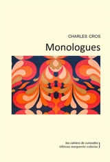Monologues - Charles Cros
