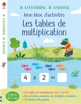 Les tables de multiplication : mon bloc d'activités - Sam Smith