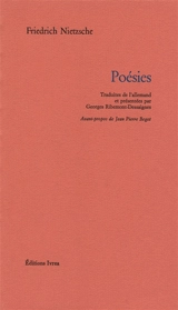 Poésies - Friedrich Nietzsche