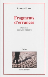 Fragments d'errances - Barnabé Laye