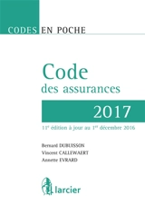 Code des assurances 2018