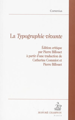 La typographie vivante - Comenius