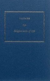 Les oeuvres complètes de Voltaire. Vol. 79B. Religious works of 1776 - Voltaire
