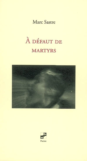 A défaut de martyrs - Marc Sastre