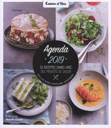 Agenda 2019 : 53 recettes saines avec des produits de saison - Lucie Reynier