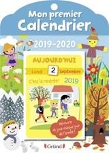 Mon premier calendrier : 2019-2020 - Marion Zoubenko