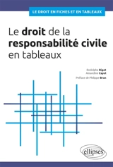 Le droit de la responsabilité civile en tableaux - Rodolphe Bigot